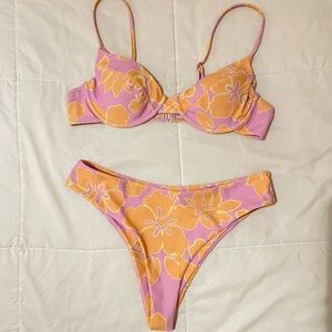 Aurelle Swim Bikini in Kiva Full Set